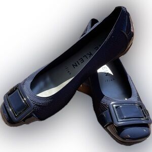 Anne Klein iFlex Navy Blue Flats